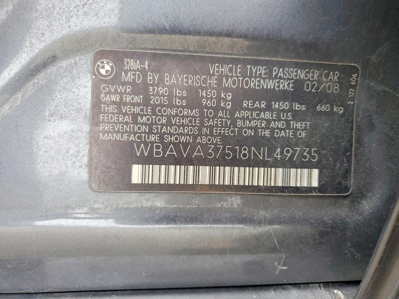 2008 BMW 328 I photo 12