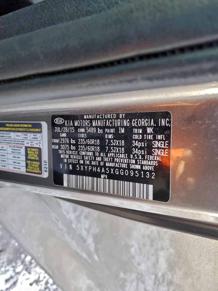 2016 KIA SORENTO EX photo 25