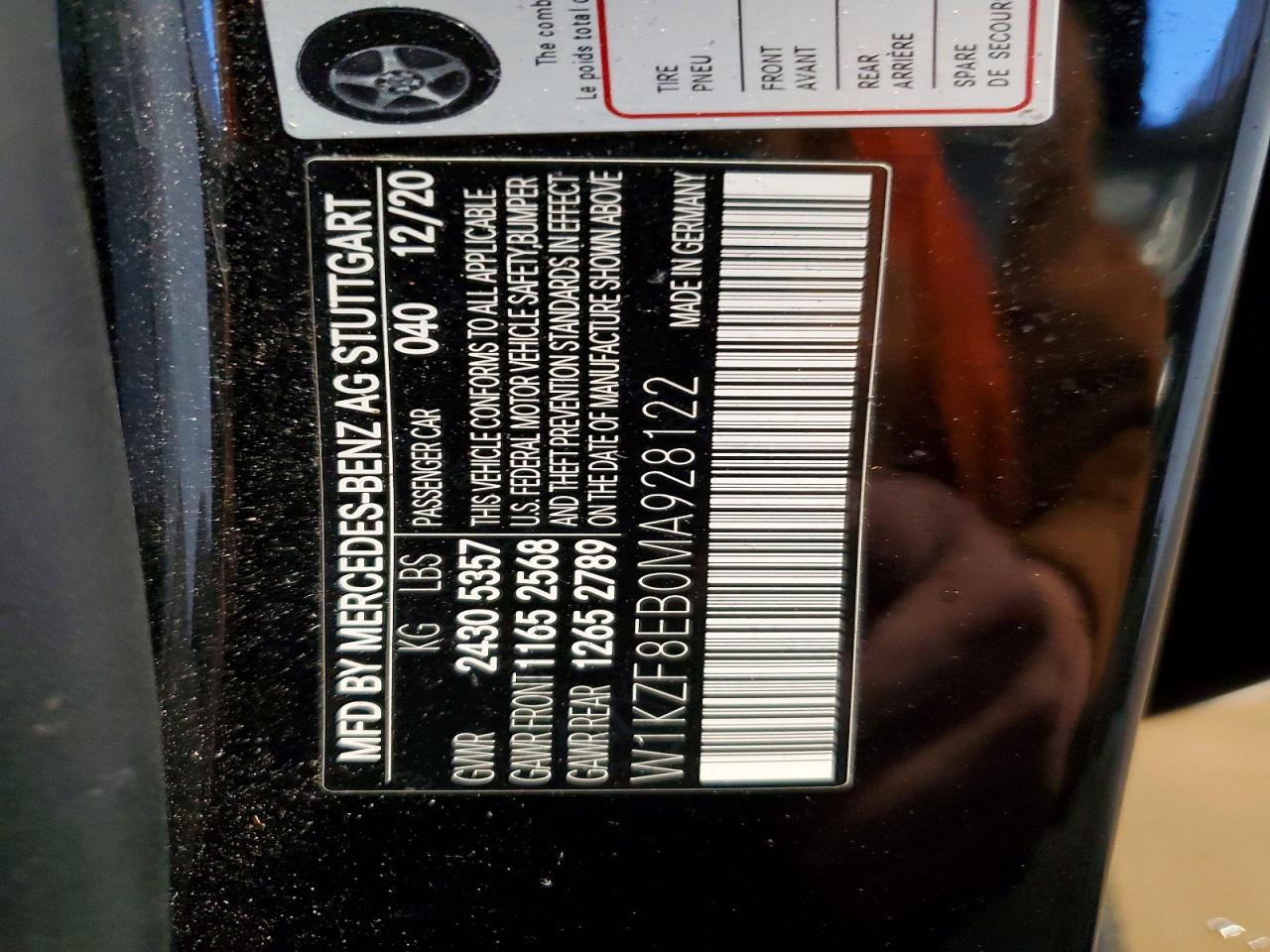 2021 MERCEDES-BENZ E 350 4MATIC photo 12
