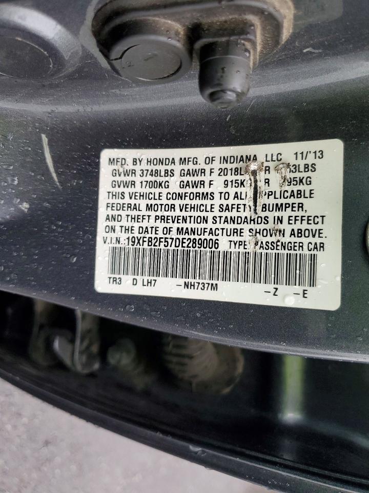 2013 HONDA CIVIC LX photo 23