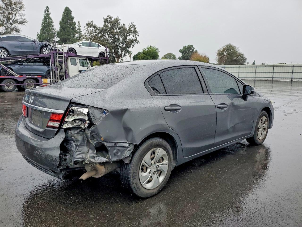 2013 HONDA CIVIC LX photo 5