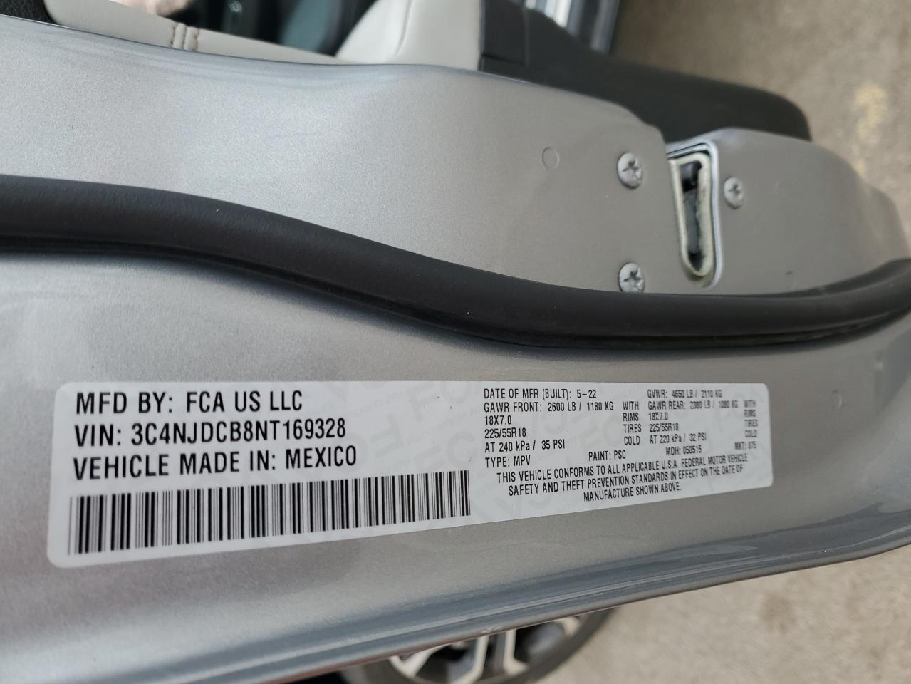 2022 JEEP COMPASS LIMITED photo 14