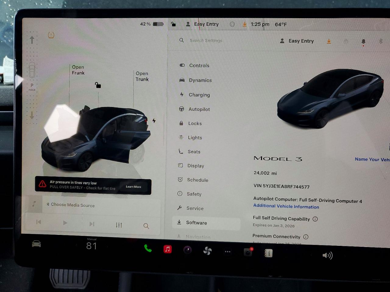 2024 TESLA MODEL 3 photo 9