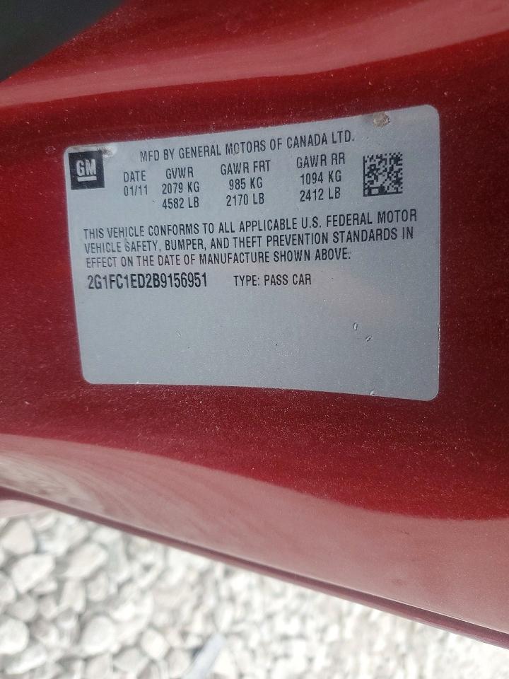 2011 CHEVROLET CAMARO LT photo 12