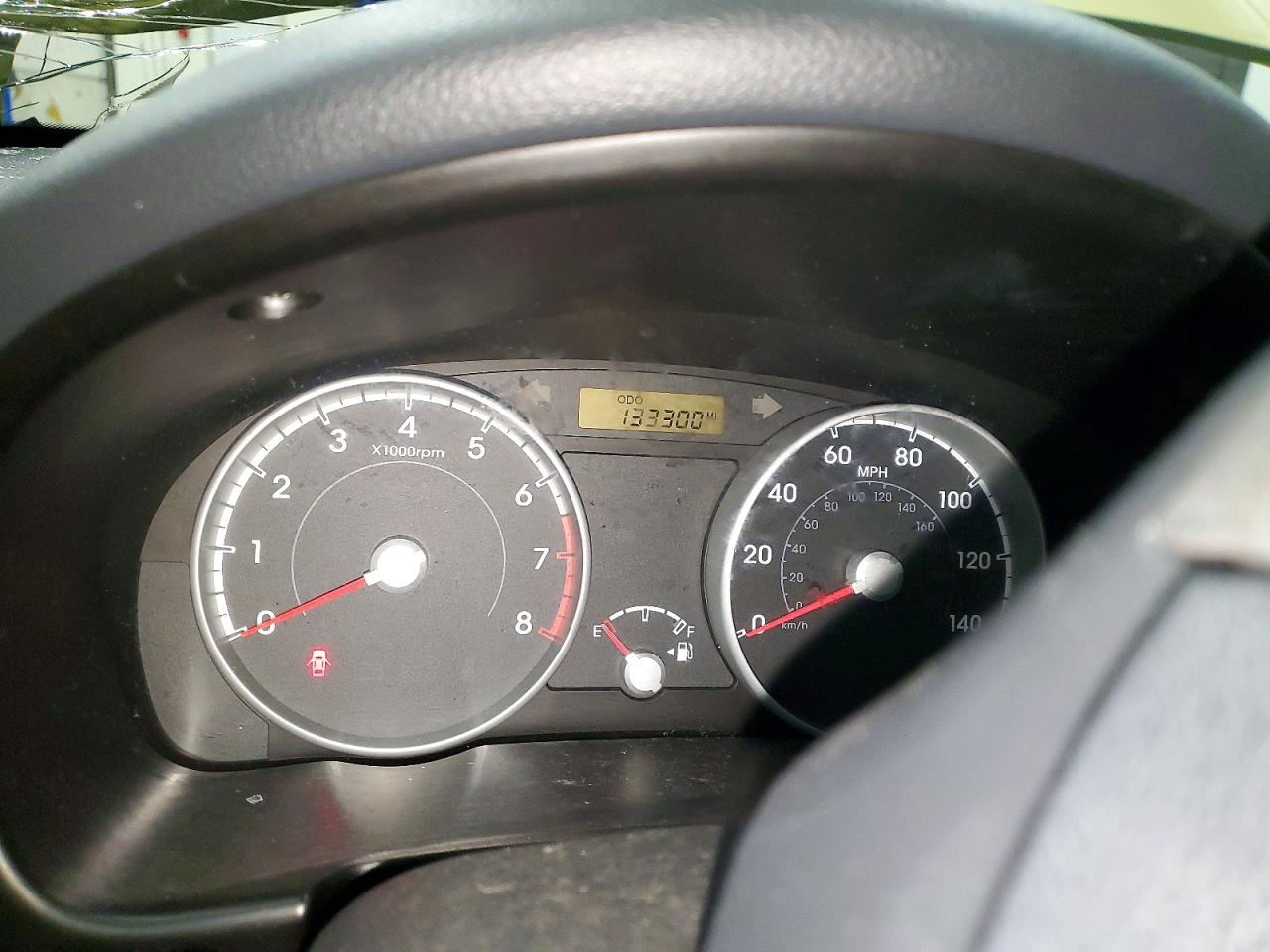 2010 HYUNDAI ACCENT BLUE photo 9