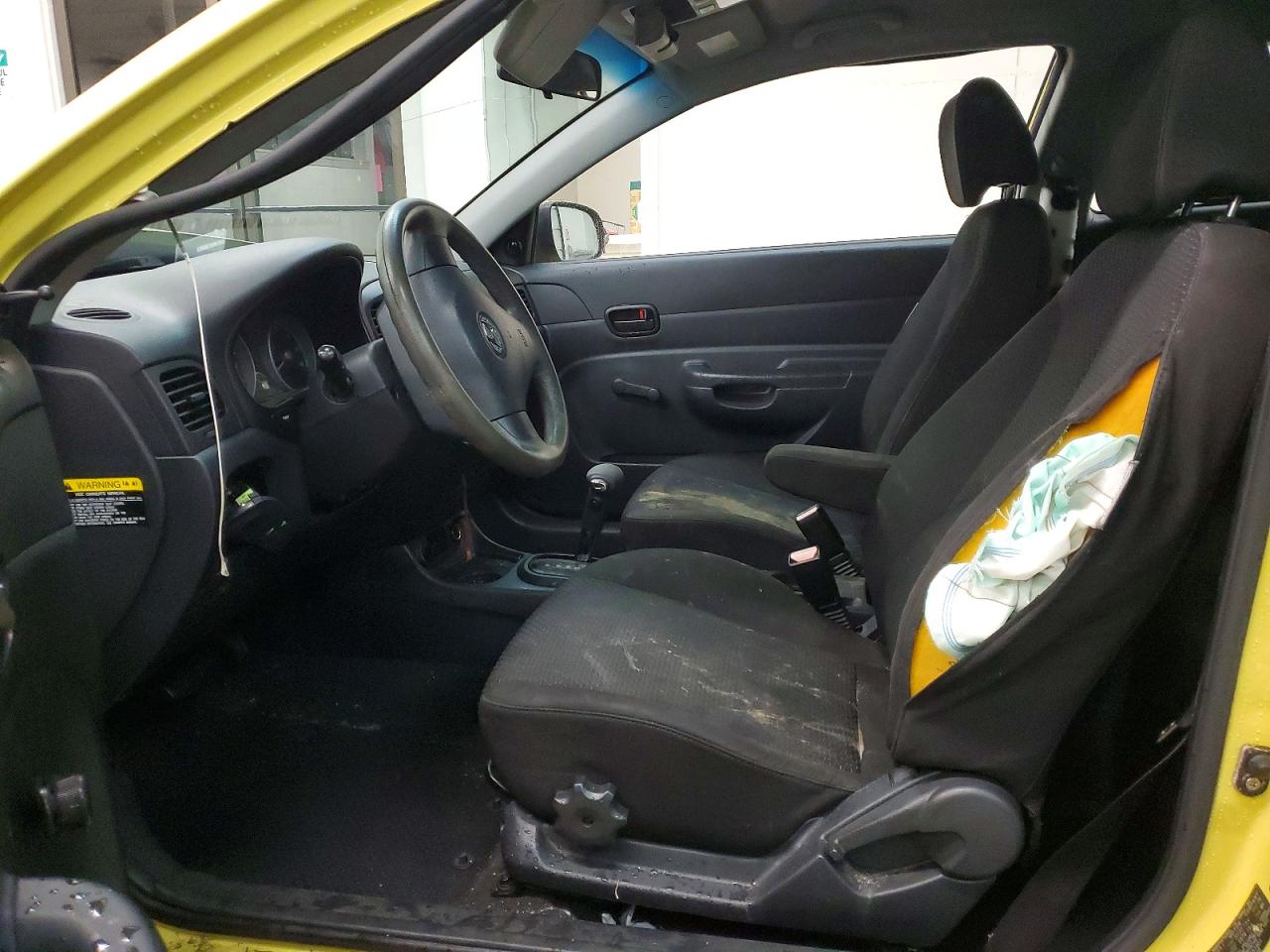 2010 HYUNDAI ACCENT BLUE photo 7