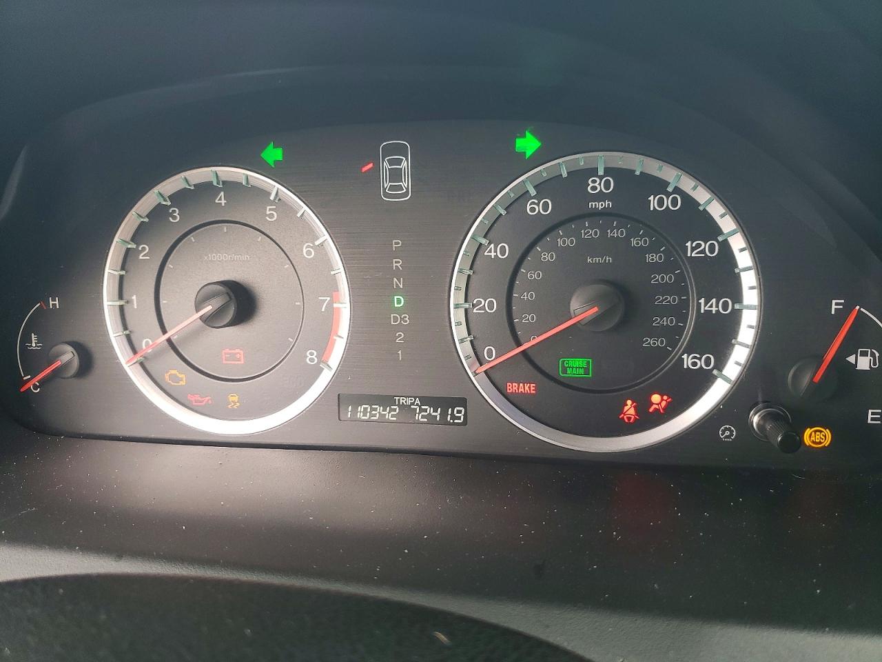 2012 HONDA ACCORD EXL photo 9