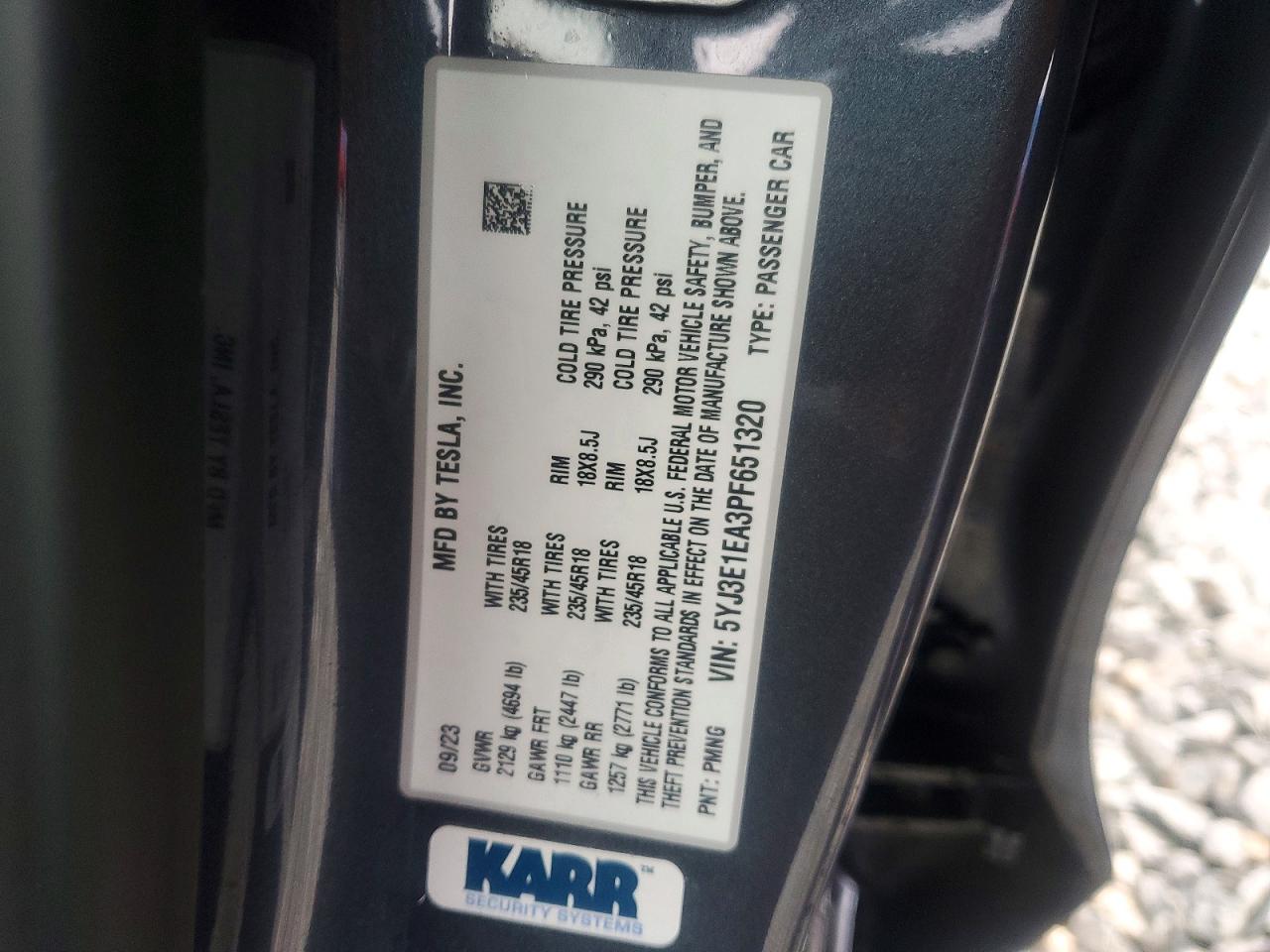 2023 TESLA MODEL 3 photo 45