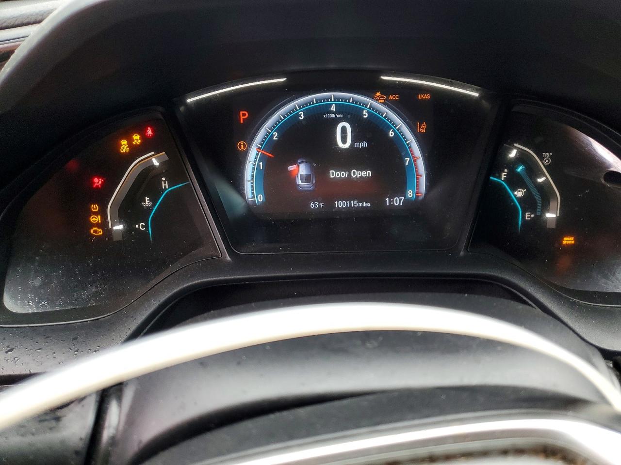 2020 HONDA CIVIC LX photo 9