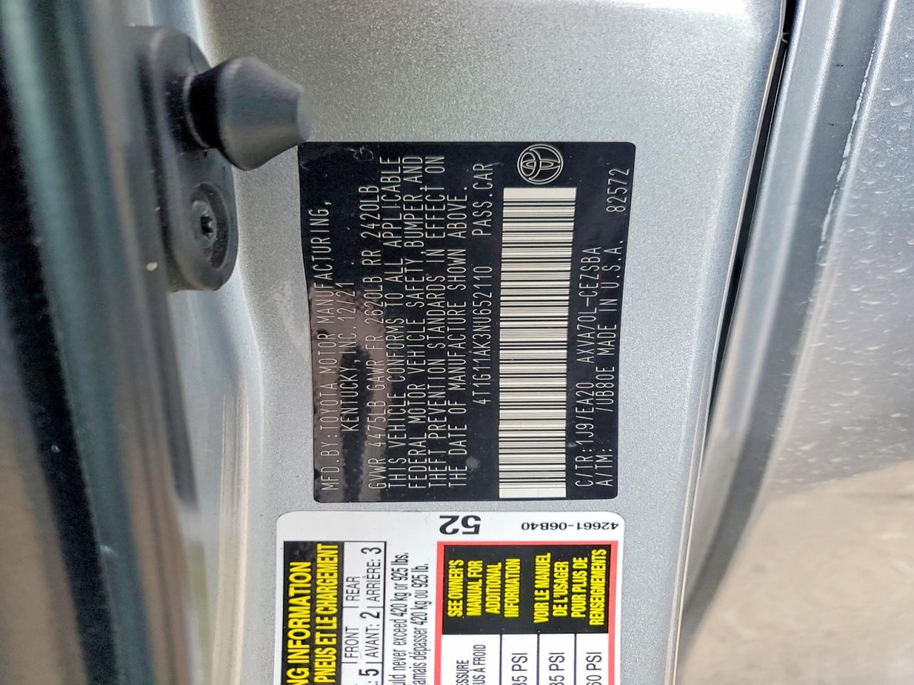 2022 TOYOTA CAMRY SE photo 13