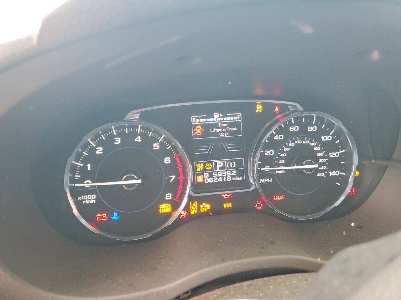 2018 SUBARU FORESTER 2.0XT TOURING photo 9