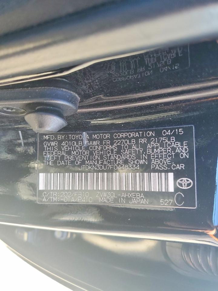2015 TOYOTA PRIUS photo 13