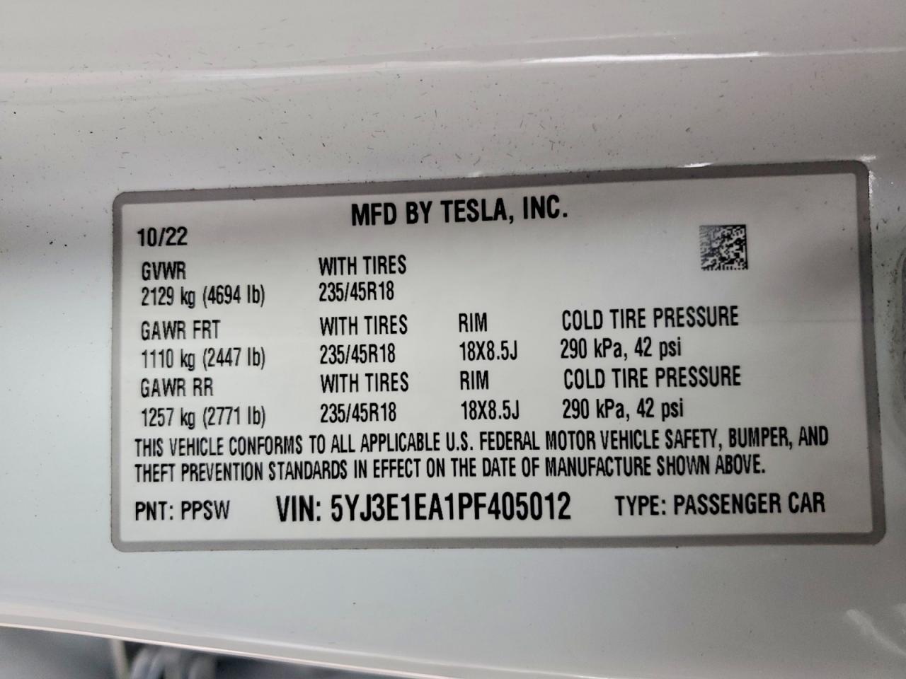 2023 TESLA MODEL 3 photo 25