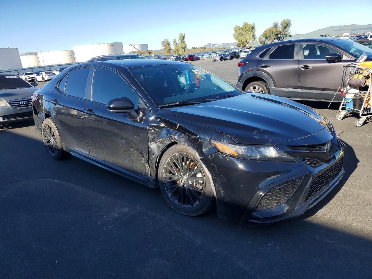 2021 TOYOTA CAMRY SE NIGHTSHADE photo 10