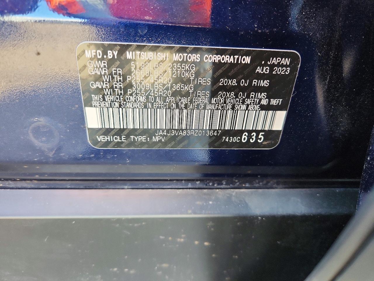 2024 MITSUBISHI OUTLANDER SE photo 14