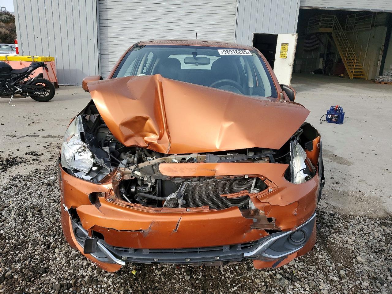 2017 MITSUBISHI MIRAGE ES photo 9