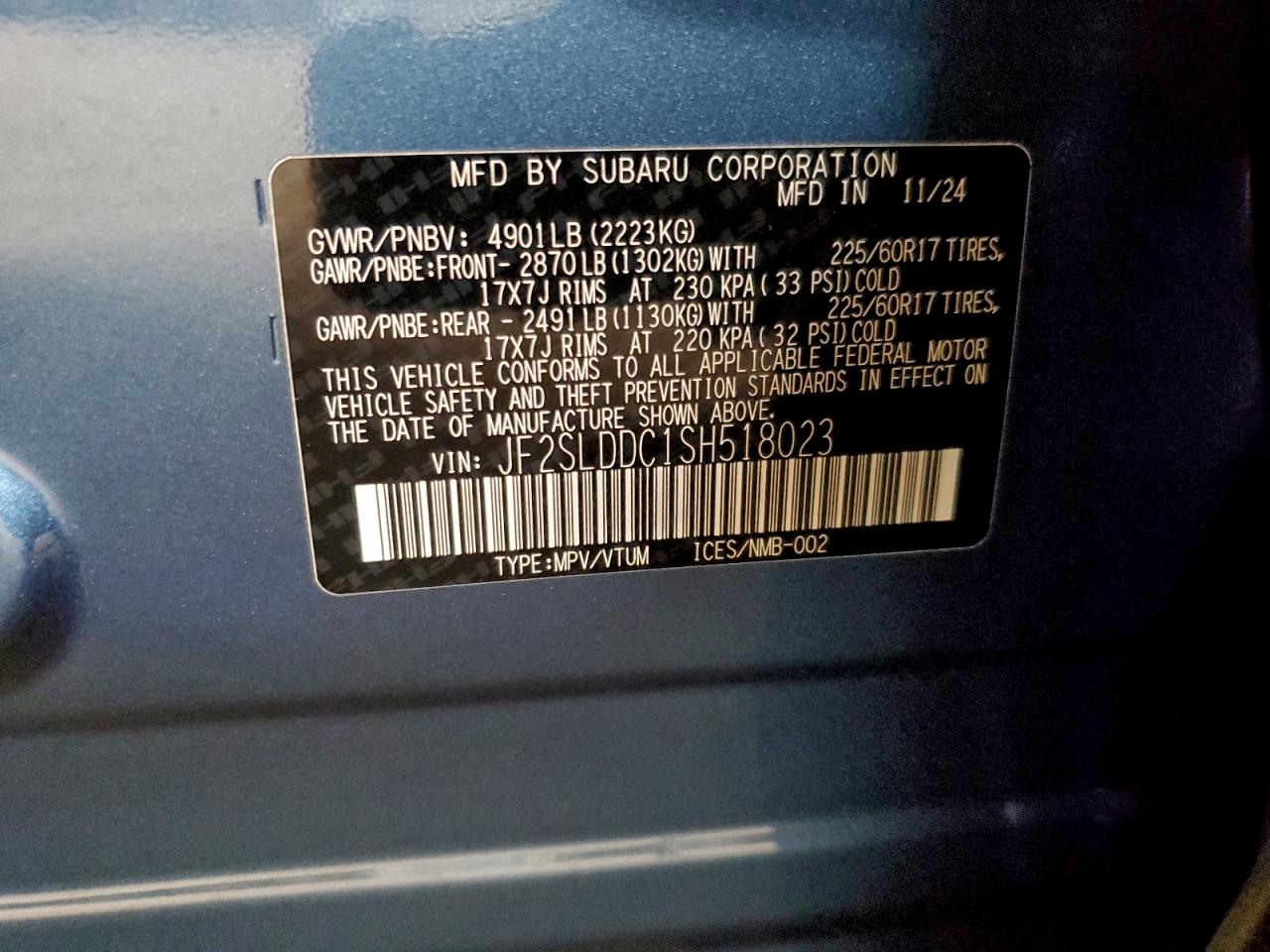 2025 SUBARU FORESTER PREMIUM photo 12