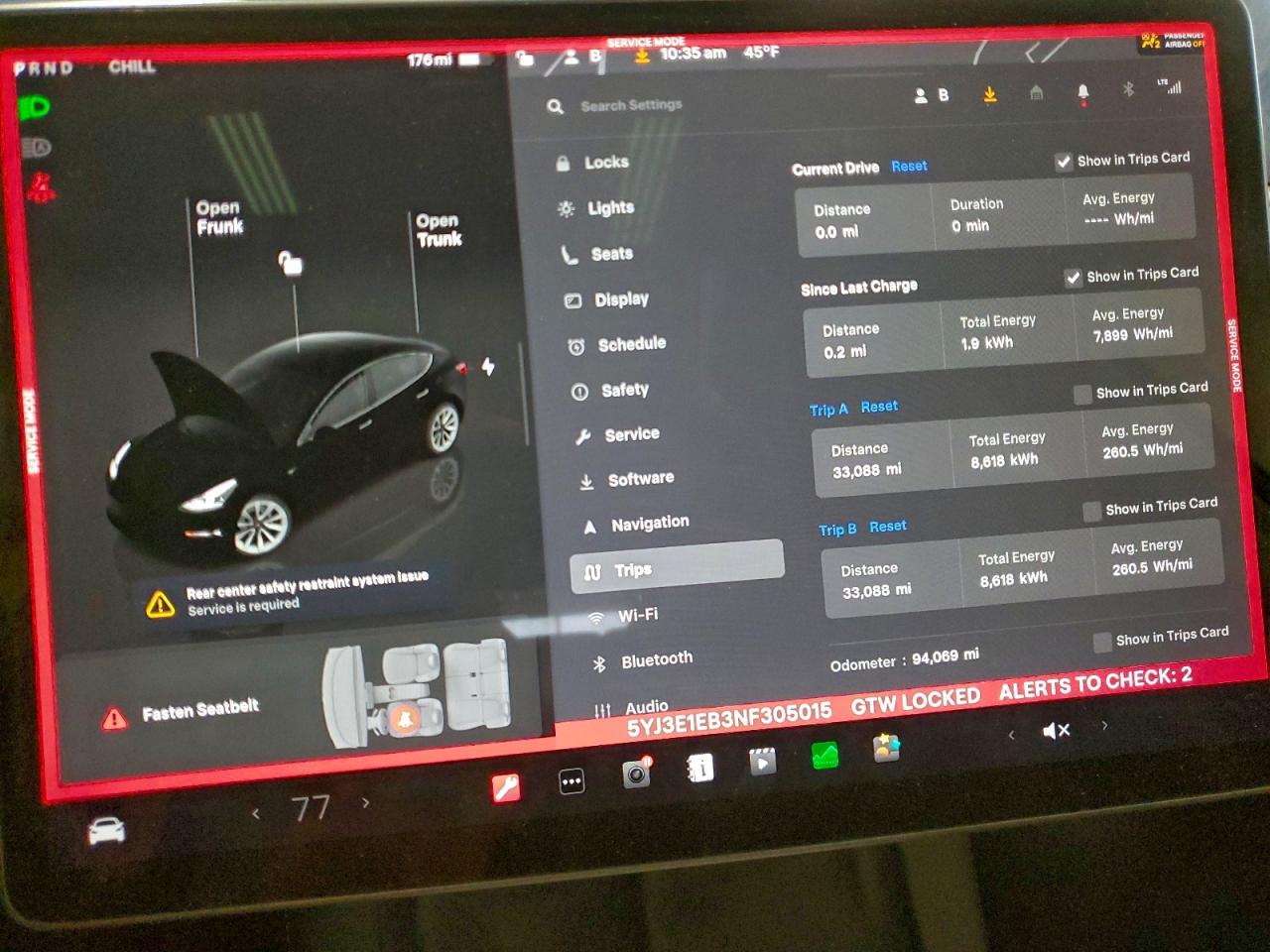 2022 TESLA MODEL 3 photo 9
