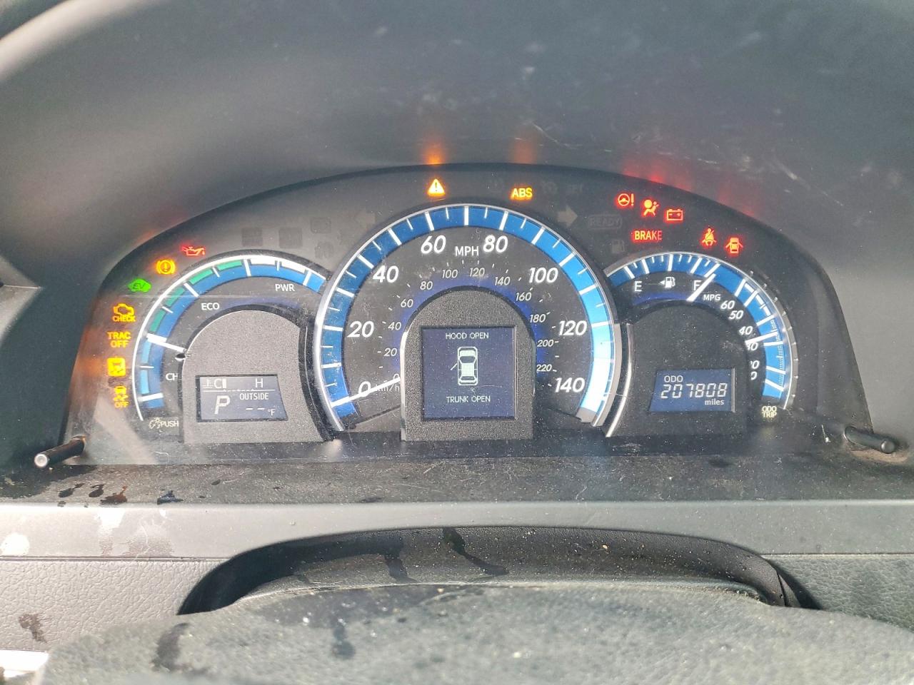 2012 TOYOTA CAMRY HYBRID photo 9