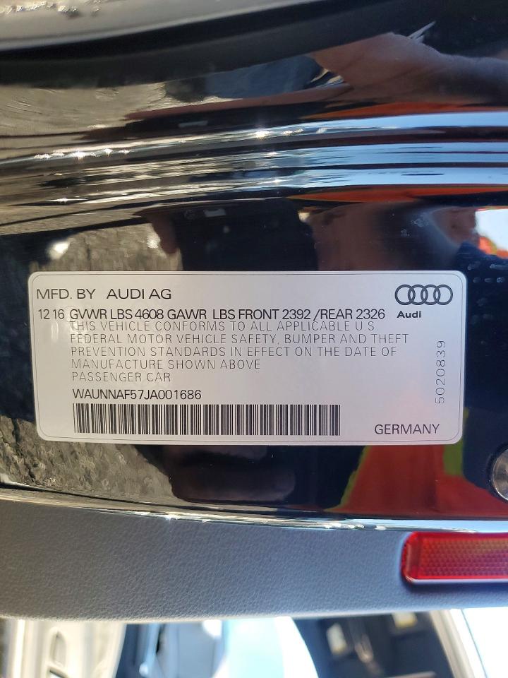 2018 AUDI A5 PREMIUM photo 12