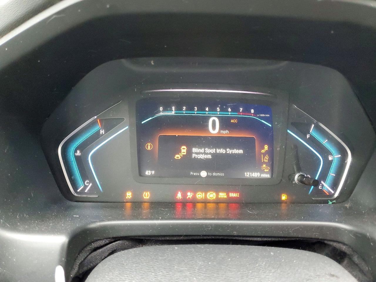 2019 HONDA ODYSSEY EXL photo 9