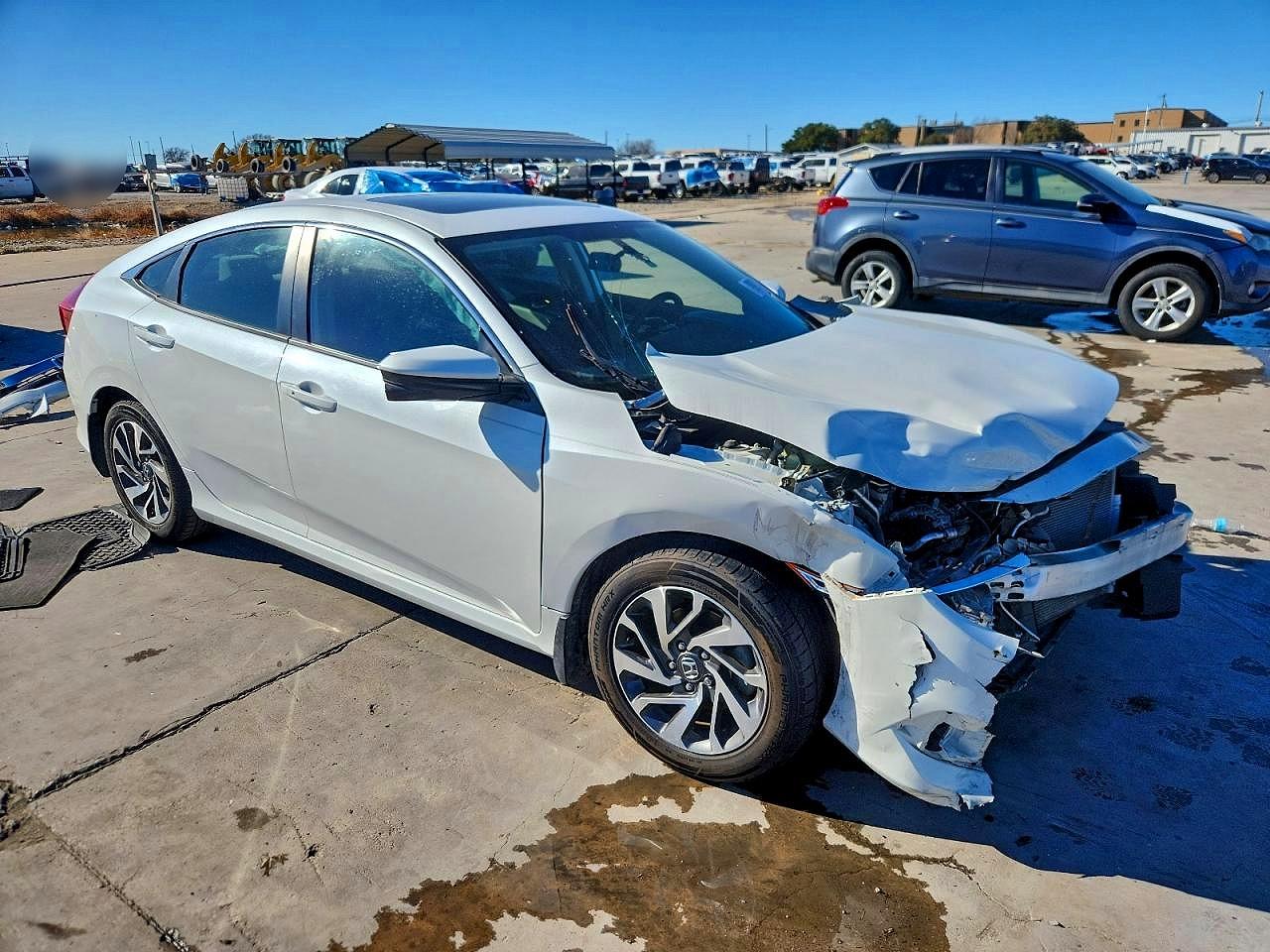 2017 HONDA CIVIC EX photo 4