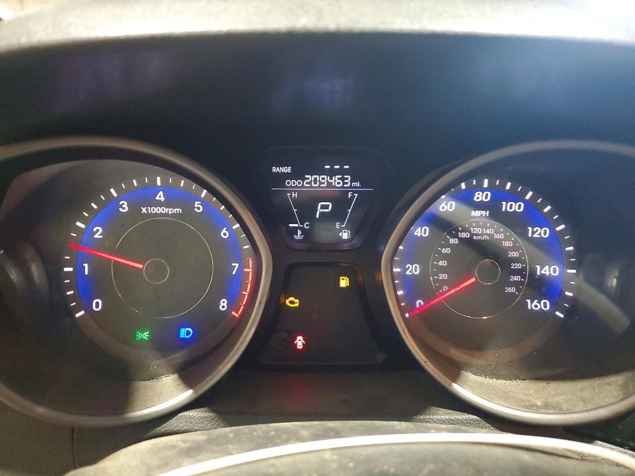 2013 HYUNDAI ELANTRA GLS photo 9