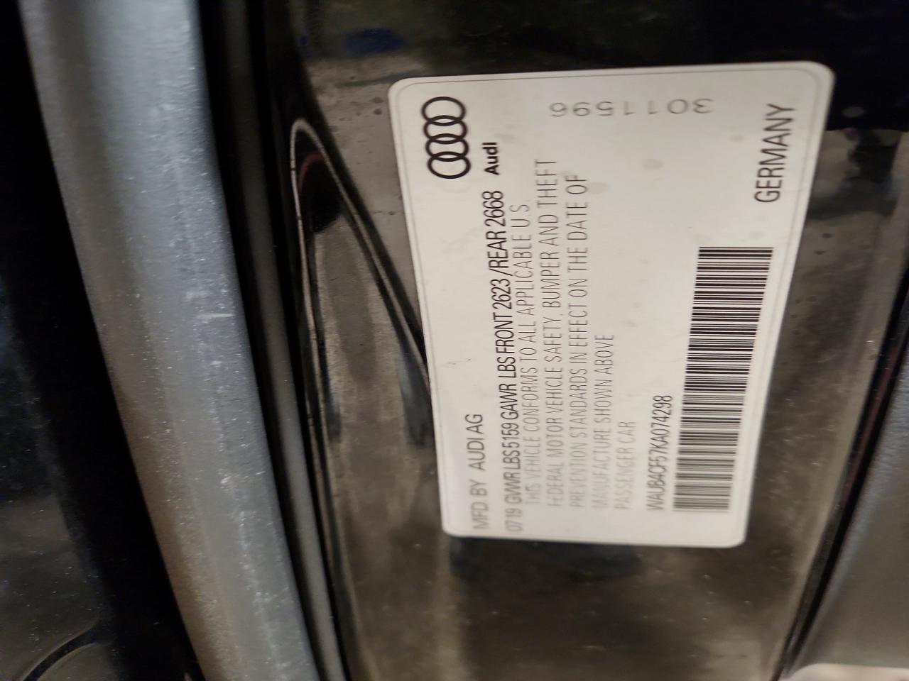 2019 AUDI S5 PREMIUM PLUS photo 12
