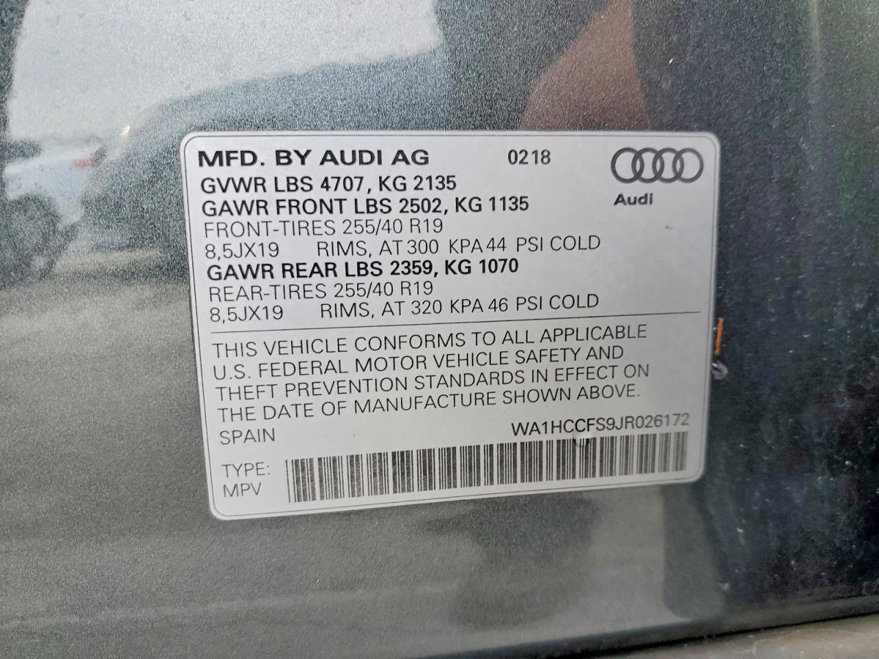 2018 AUDI Q3 PREMIUM PLUS photo 12