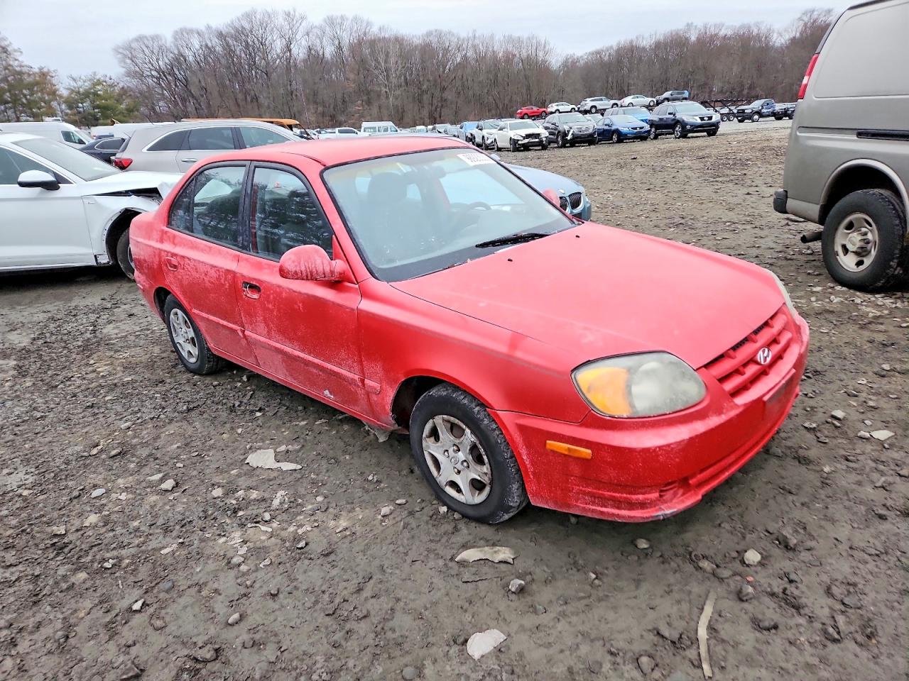 2003 HYUNDAI ACCENT GL photo 4
