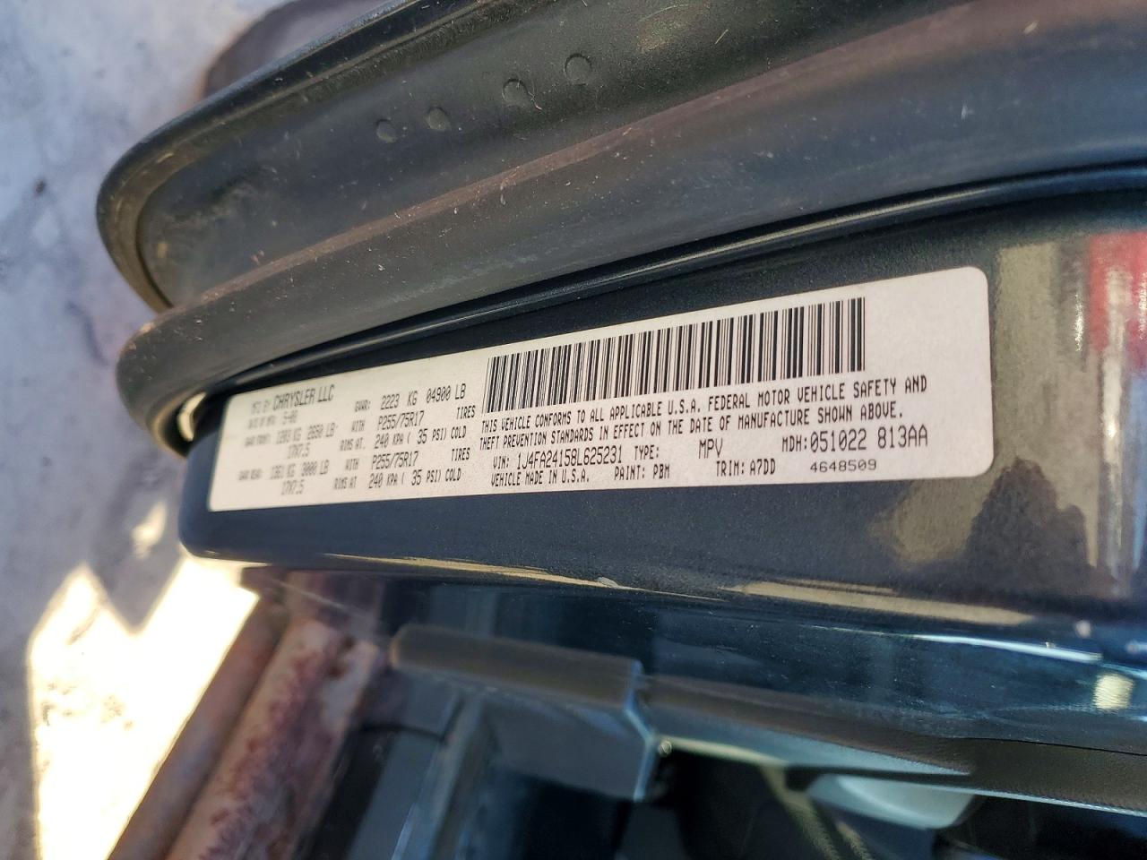 2008 JEEP WRANGLER X photo 12
