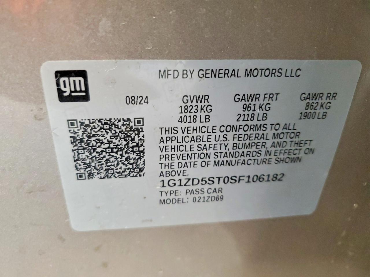 2025 CHEVROLET MALIBU LT photo 12