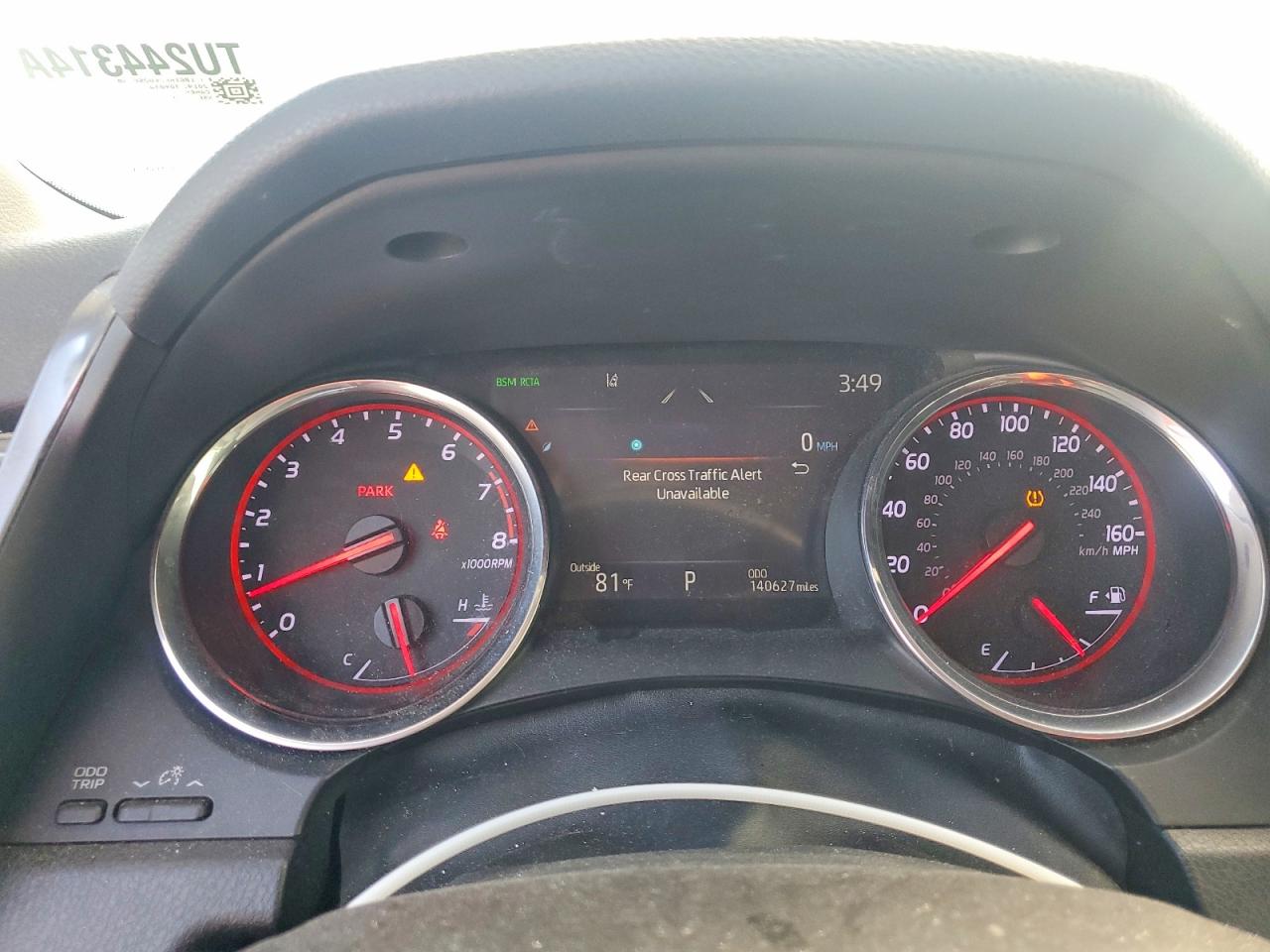 2019 TOYOTA CAMRY XSE photo 9