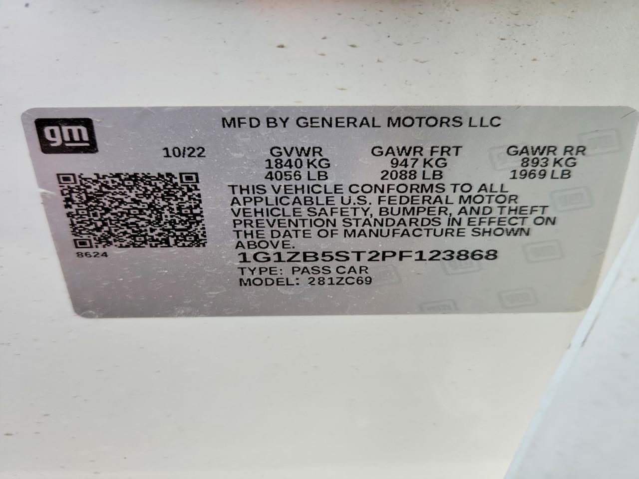 2023 CHEVROLET MALIBU LS photo 12