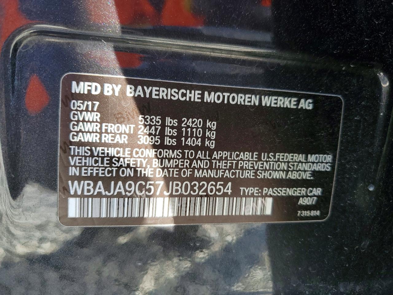 2018 BMW 530E photo 12
