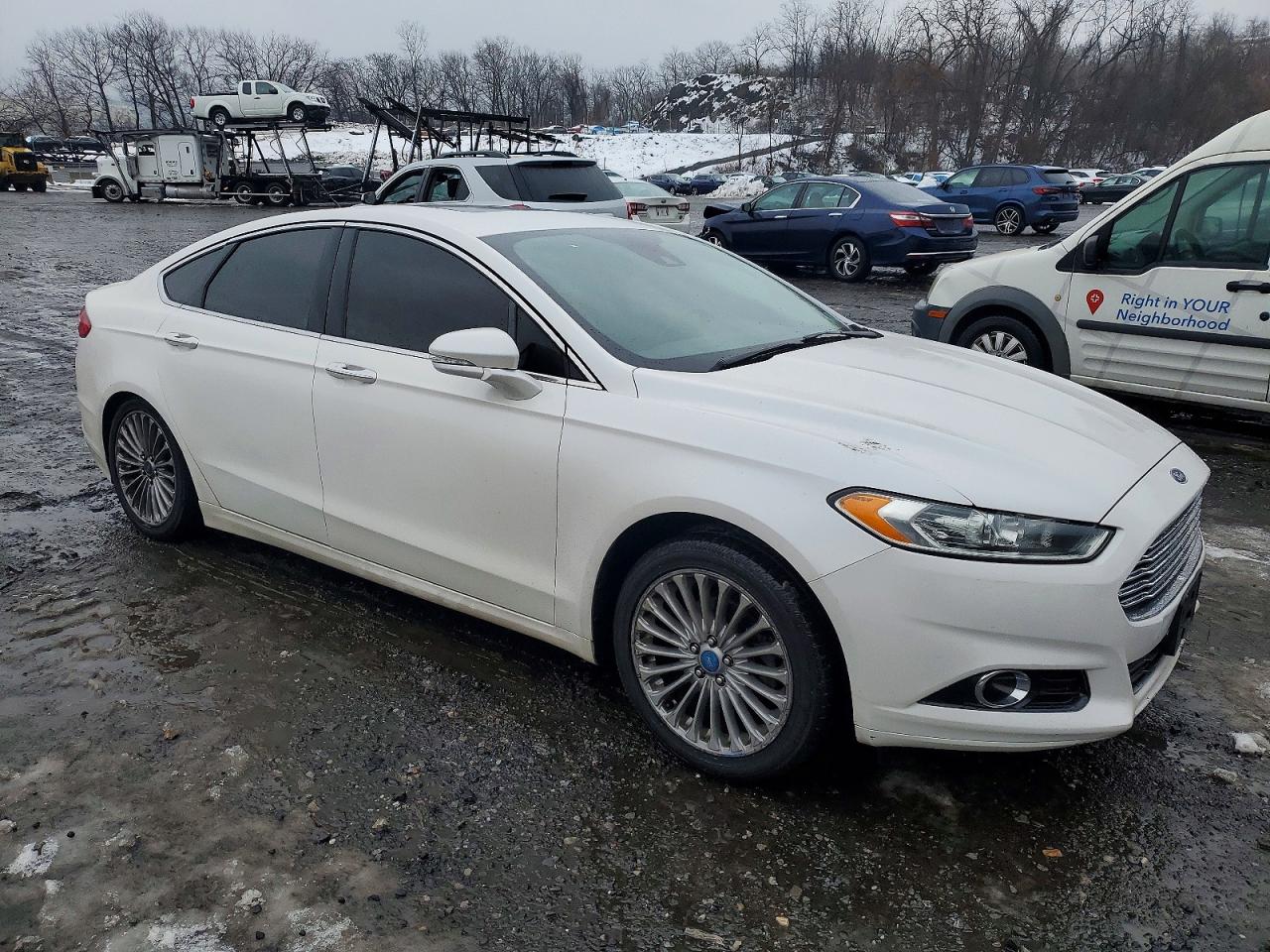 2015 FORD FUSION TITANIUM photo 4