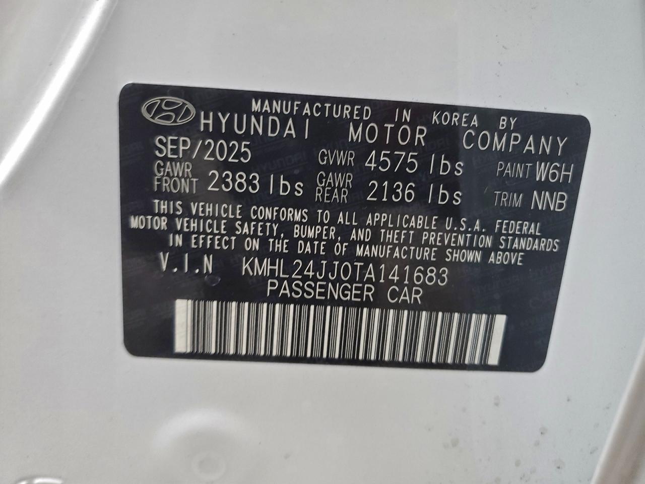 2026 HYUNDAI SONATA HYBRID photo 12