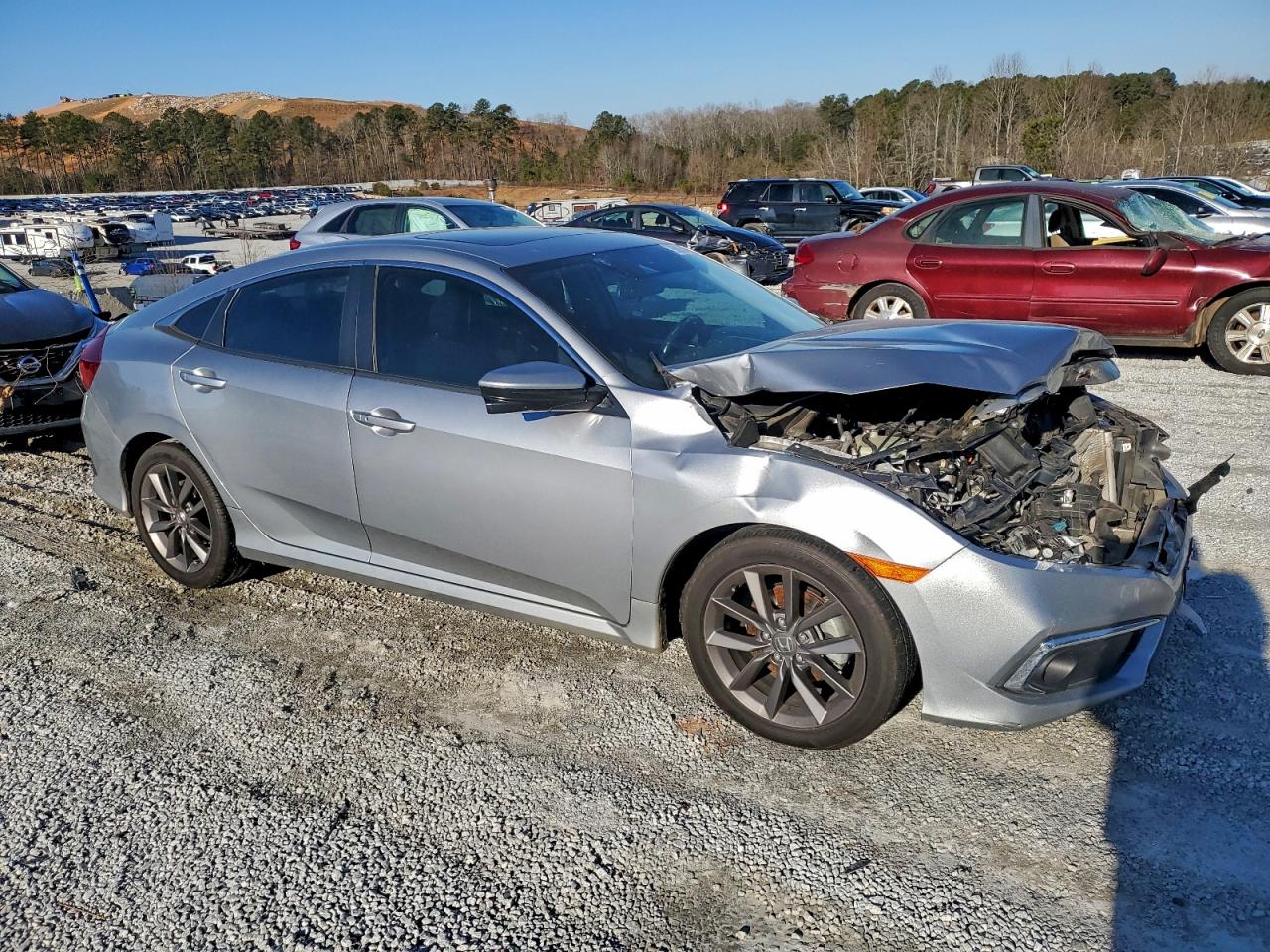 2020 HONDA CIVIC EX photo 4