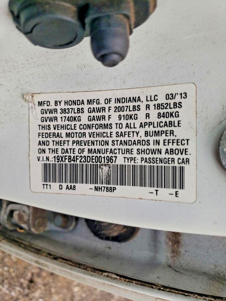 2013 HONDA CIVIC HYBRID photo 12