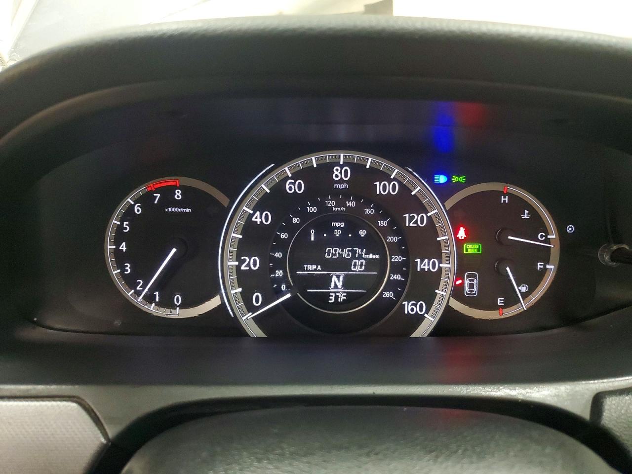 2013 HONDA ACCORD LX photo 9