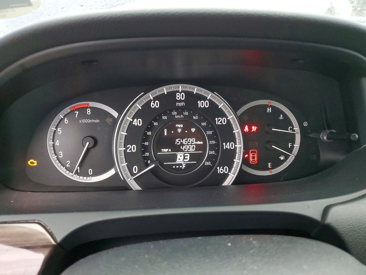 2017 HONDA ACCORD EXL photo 9