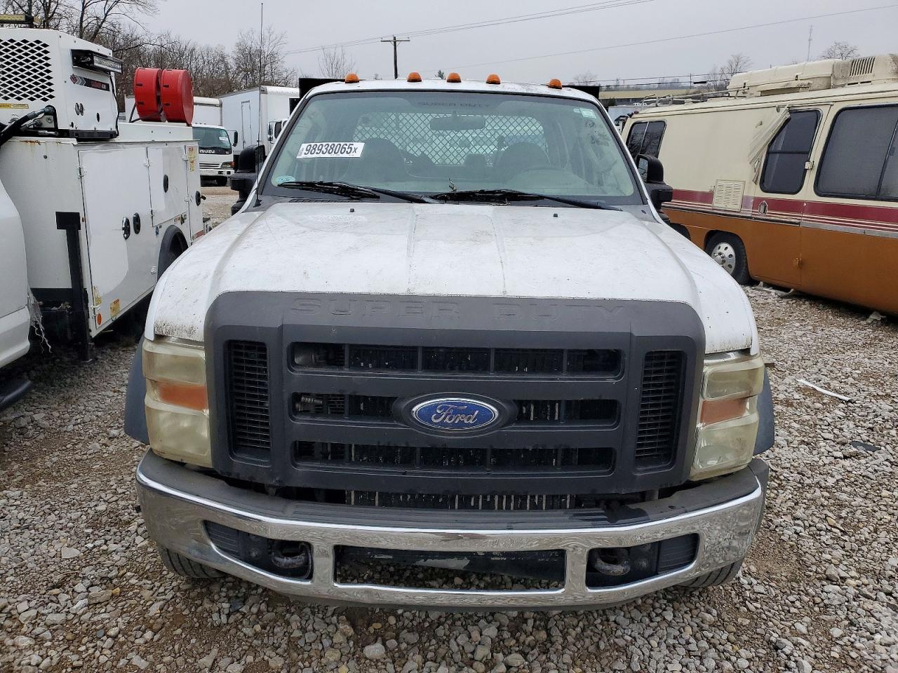 2008 FORD F550 SUPER DUTY FLATBED TRUCK photo 5