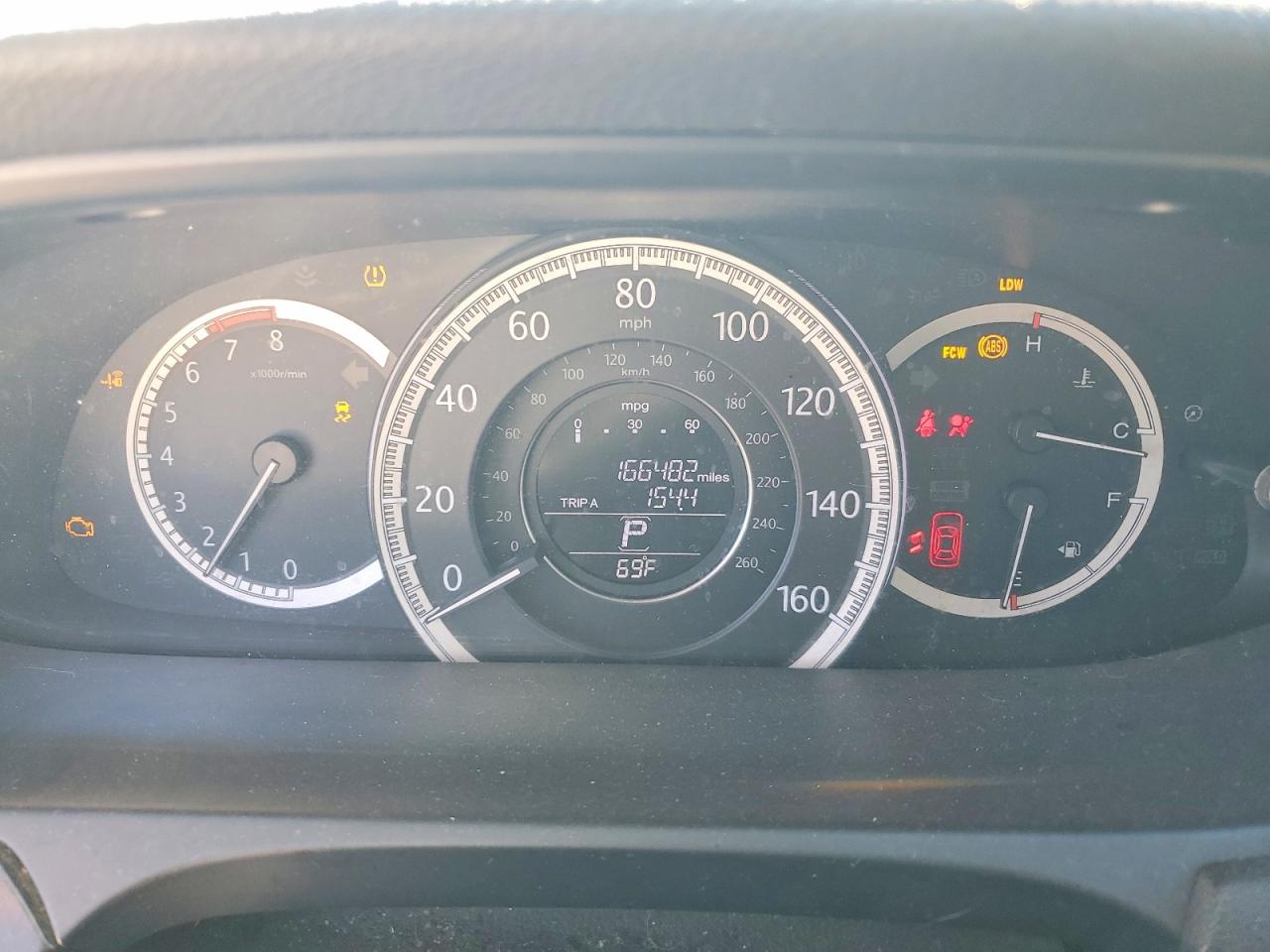 2015 HONDA ACCORD EXL photo 9