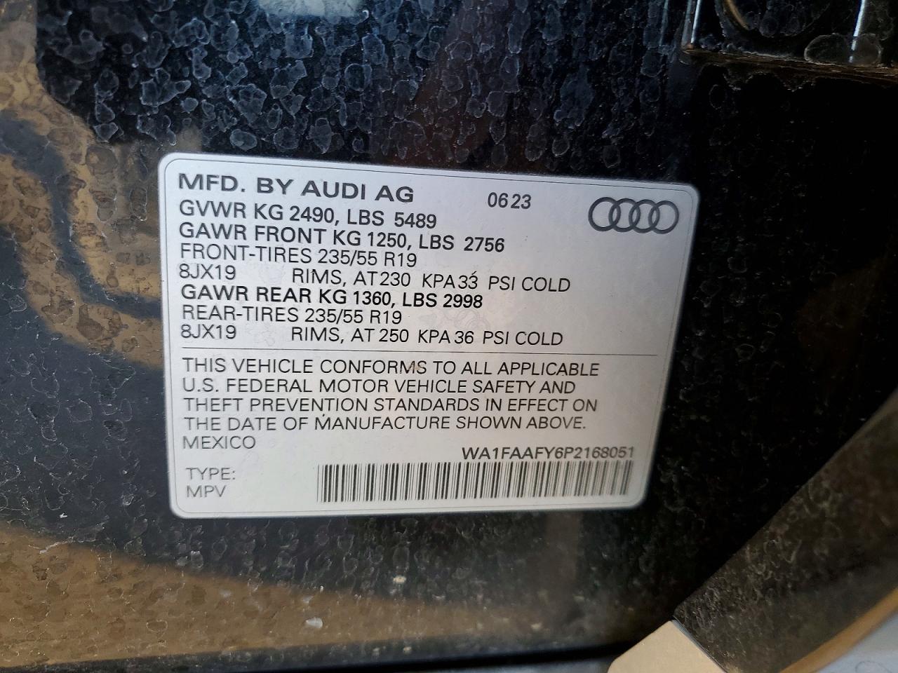 2023 AUDI Q5 PRESTIGE 45 photo 13