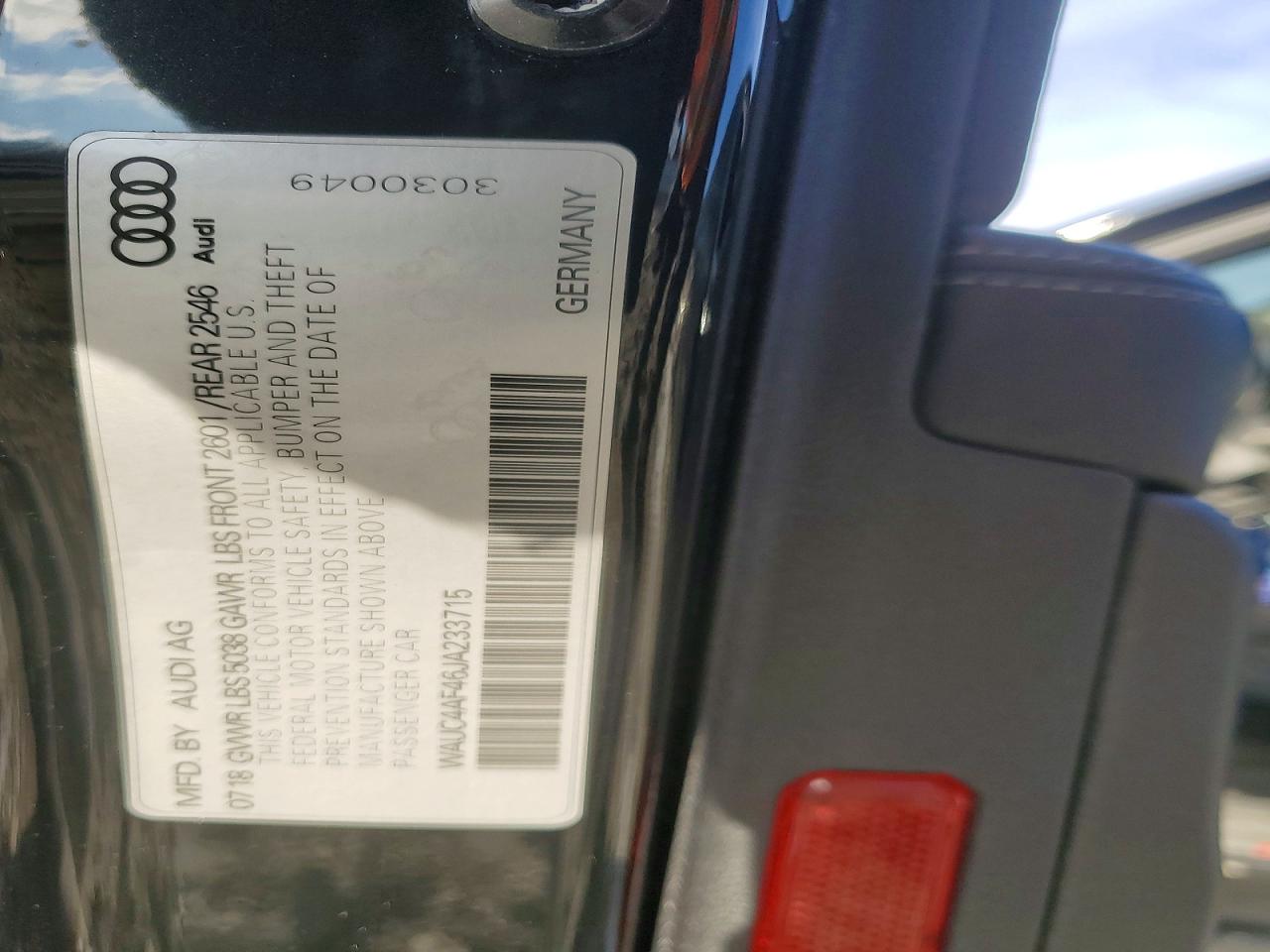 2018 AUDI S4 PRESTIGE photo 23