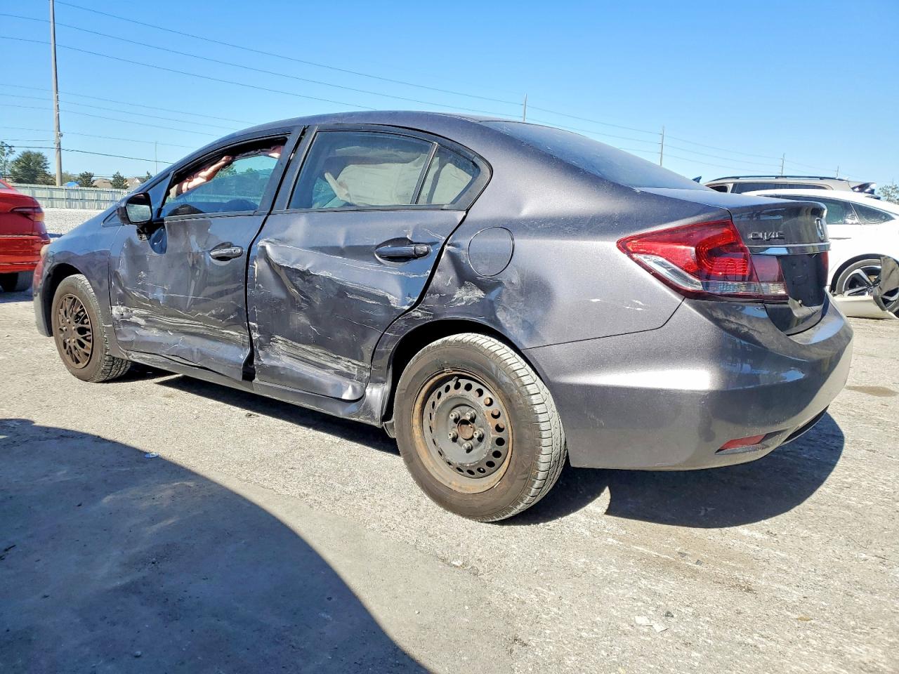 2015 HONDA CIVIC LX photo 2