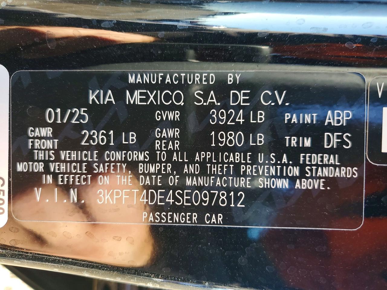 2025 KIA K4 LX photo 13