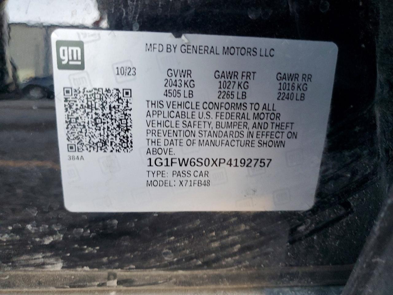 2023 CHEVROLET BOLT EV 1LT photo 23