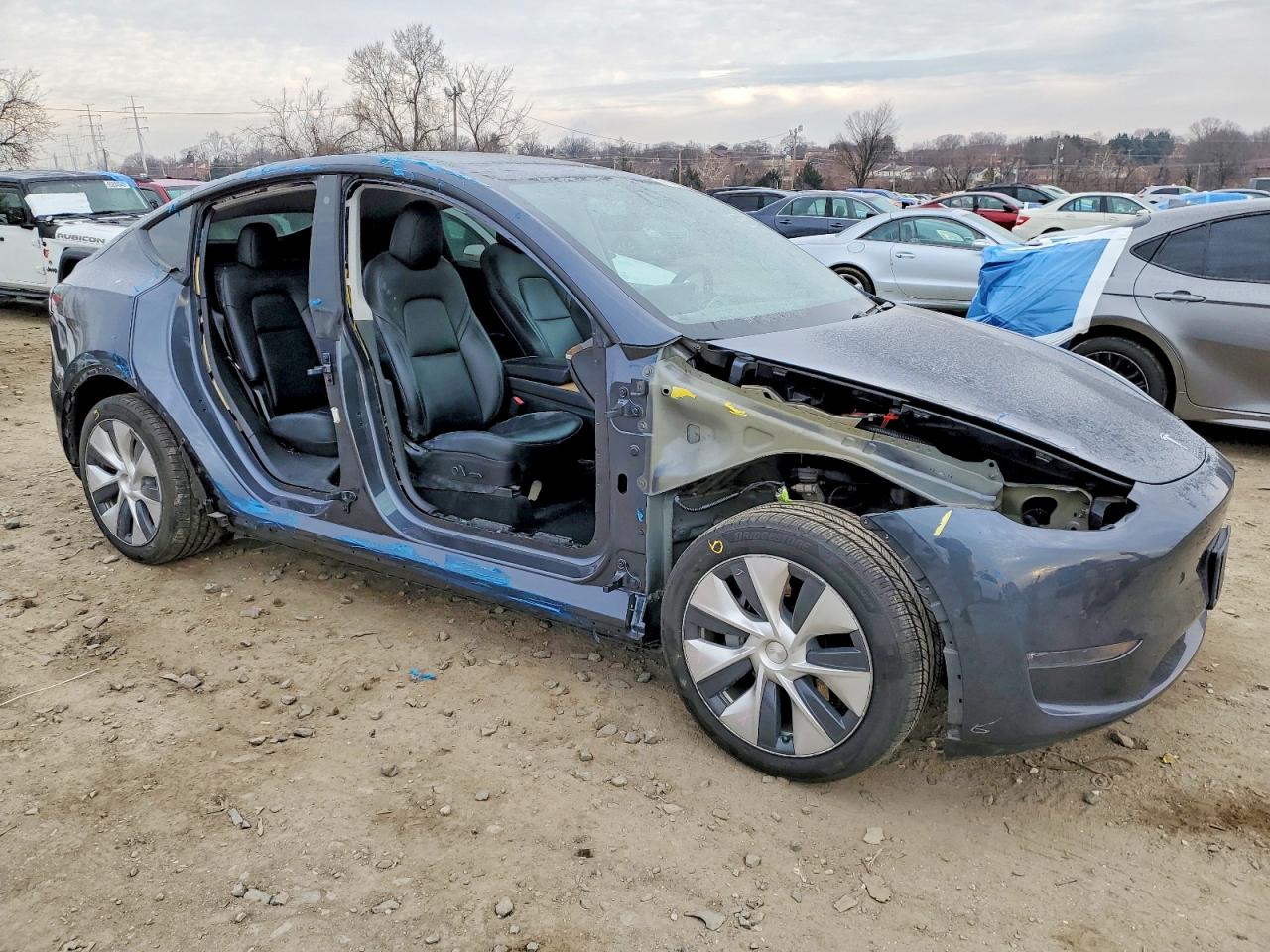 2021 TESLA MODEL Y photo 4