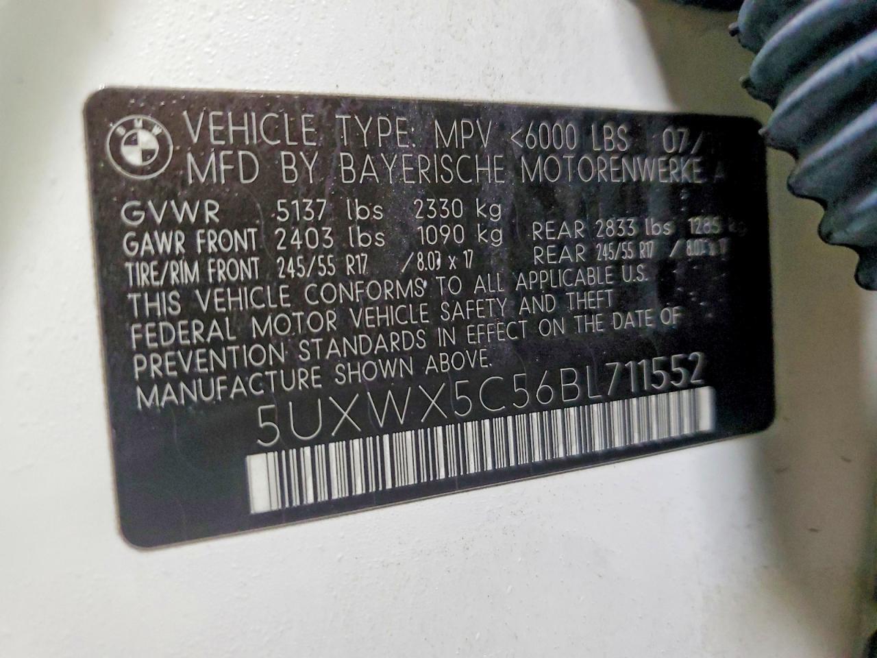 2011 BMW X3 XDRIVE28I photo 12